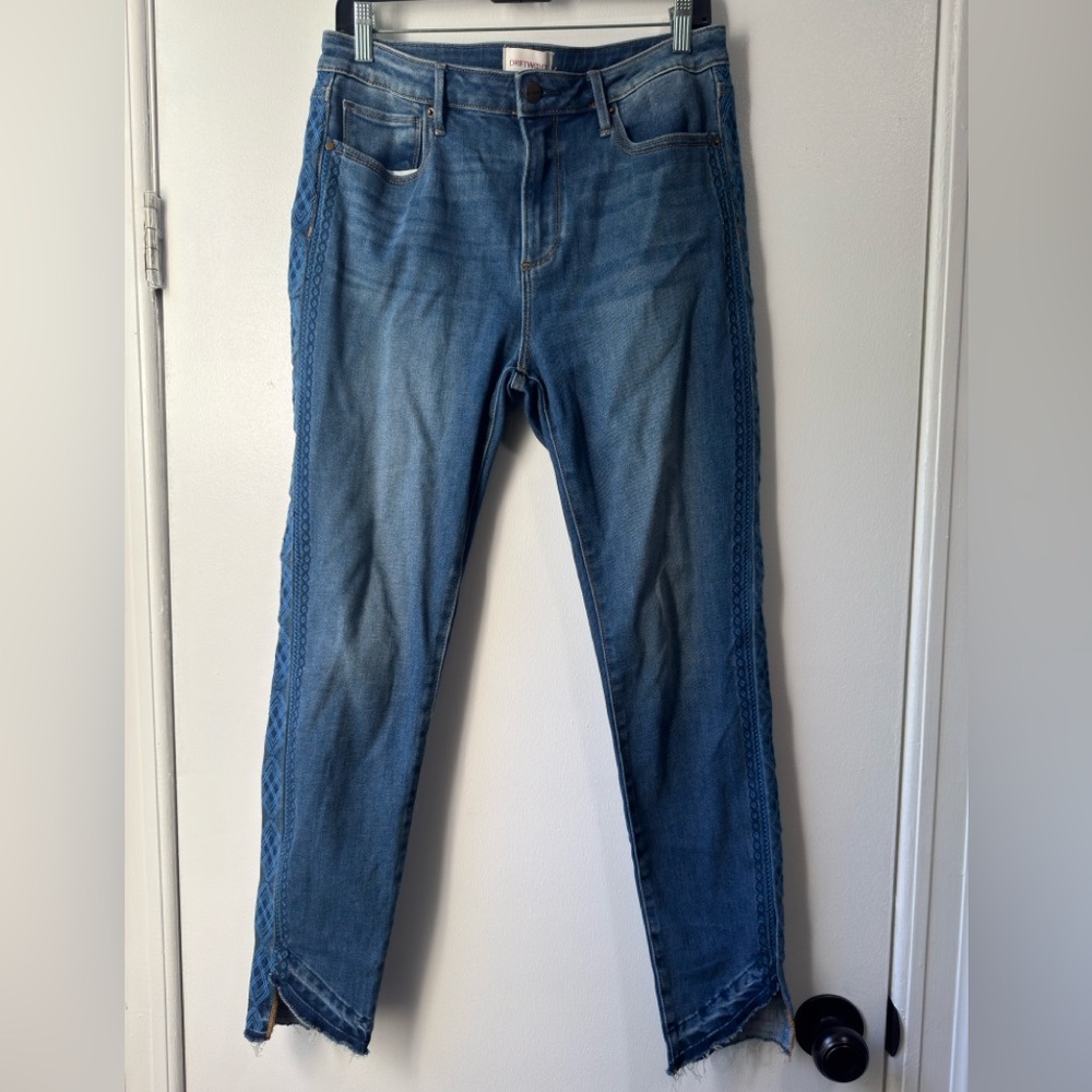 DRIFTWOOD Blue Ankle Cropped Jeans